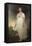 Portrait of Jane Austen (1775-1817) the 'Rice Portrait', C.1792-93-Ozias Humphry-Framed Stretched Canvas