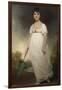 Portrait of Jane Austen (1775-1817) the 'Rice Portrait', C.1792-93-Ozias Humphry-Framed Giclee Print