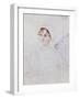 Portrait of Jane Austen, C.1810-Cassandra Austen-Framed Giclee Print