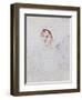 Portrait of Jane Austen, C.1810-Cassandra Austen-Framed Giclee Print