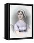 Portrait of Jane Austen, C.1850-Cassandra Austen-Framed Stretched Canvas