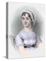 Portrait of Jane Austen, C.1850-Cassandra Austen-Stretched Canvas