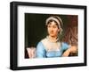 Portrait of Jane Austen (Engraving)-English School-Framed Giclee Print