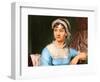 Portrait of Jane Austen (Engraving)-English School-Framed Giclee Print