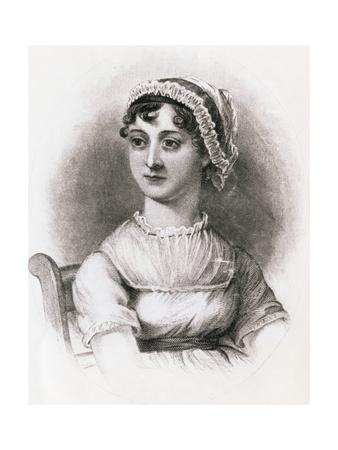 'Portrait of Jane Austen' Giclee Print | AllPosters.com
