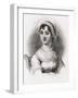 Portrait of Jane Austen-null-Framed Giclee Print