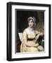 Portrait of Jane Austin, English Novelist-null-Framed Giclee Print
