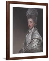 Portrait of Jane Dawkes Robinson, C.1778-George Romney-Framed Giclee Print