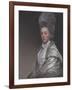 Portrait of Jane Dawkes Robinson, C.1778-George Romney-Framed Giclee Print