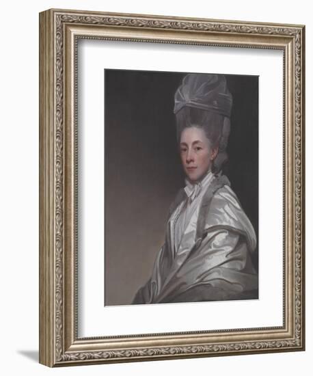 Portrait of Jane Dawkes Robinson, C.1778-George Romney-Framed Giclee Print