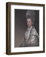 Portrait of Jane Dawkes Robinson, C.1778-George Romney-Framed Giclee Print