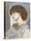 Portrait of Jane Morris, 1868-74-Dante Gabriel Rossetti-Stretched Canvas