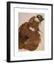 Portrait of Jane Morris Asleep on a Sofa-Dante Gabriel Rossetti-Framed Premium Giclee Print