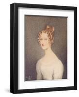 Portrait of Janet Turnbull-Adam Buck-Framed Giclee Print