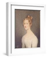 Portrait of Janet Turnbull-Adam Buck-Framed Giclee Print