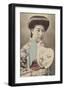 Portrait of Japanese Woman-The Kyoto Collection-Framed Premium Giclee Print