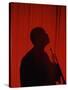 Portrait of Jazz Musician Louis Armstrong-John Loengard-Stretched Canvas