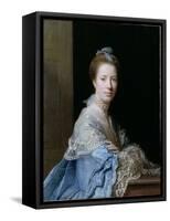 Portrait of Jean Abercromby, Mrs Morison of Haddo-Allan Ramsay-Framed Stretched Canvas