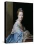 Portrait of Jean Abercromby, Mrs Morison of Haddo-Allan Ramsay-Stretched Canvas