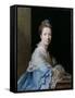 Portrait of Jean Abercromby, Mrs Morison of Haddo-Allan Ramsay-Framed Stretched Canvas