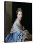 Portrait of Jean Abercromby, Mrs Morison of Haddo-Allan Ramsay-Stretched Canvas