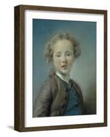 Portrait of Jean-Baptiste Antoine Le Moyne, 1747-Jean-Baptiste Perronneau-Framed Giclee Print