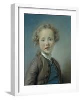 Portrait of Jean-Baptiste Antoine Le Moyne, 1747-Jean-Baptiste Perronneau-Framed Giclee Print