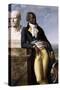 Portrait of Jean-Baptiste Belley (D.1804) Deputy of San Domingo, 1797-Anne-Louis Girodet de Roussy-Trioson-Stretched Canvas