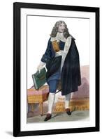 Portrait of Jean Baptiste Colbert (1619-1683), French politician-French School-Framed Giclee Print