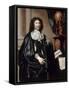 Portrait of Jean-Baptiste Colbert (1619-168)-Claude Lefèbvre-Framed Stretched Canvas