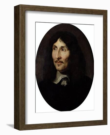 Portrait of Jean-Baptiste Colbert de Torcy-Claude Lefebvre-Framed Giclee Print