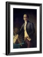 Portrait of Jean-Baptiste Delambre by Henri Coroenne-null-Framed Giclee Print