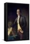 Portrait of Jean-Baptiste Delambre by Henri Coroenne-null-Framed Stretched Canvas