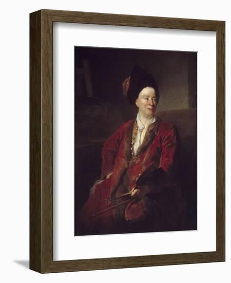 Portrait of Jean Baptiste Forest by Nicolas De Largilliere-null-Framed Giclee Print