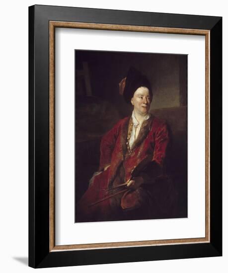 Portrait of Jean Baptiste Forest by Nicolas De Largilliere-null-Framed Giclee Print
