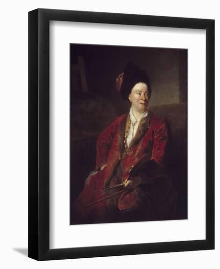 Portrait of Jean Baptiste Forest by Nicolas De Largilliere-null-Framed Giclee Print