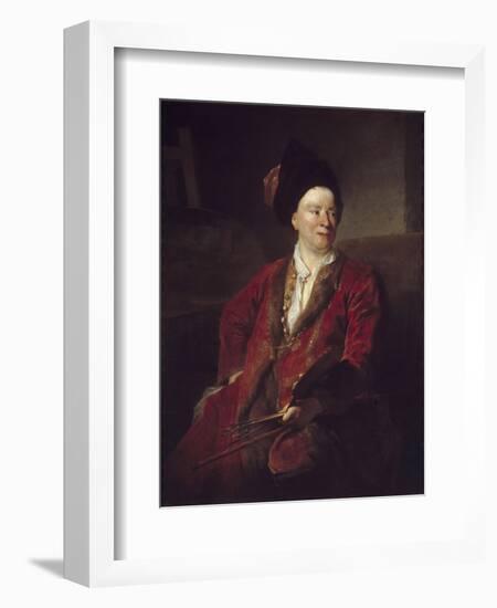 Portrait of Jean Baptiste Forest by Nicolas De Largilliere-null-Framed Giclee Print