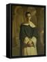 Portrait of Jean Baptiste Henri Lacordaire (1802-61), French Prelate and Theologian, 1841-Theodore Chasseriau-Framed Stretched Canvas
