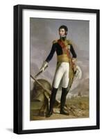 Portrait of Jean Baptiste Jules Bernadotte, Marshal of France, King of Sweden and Norway, 1818-Joseph Nicolas Jouy-Framed Giclee Print