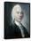 Portrait of Jean-Baptiste Le Rond D'Alembert-null-Framed Stretched Canvas