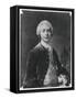 Portrait of Jean Baptiste Louis Gresset-Louis M. Tocque-Framed Stretched Canvas