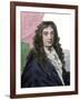 Portrait of Jean Baptiste Lully (1632-1687), French composer-French School-Framed Giclee Print