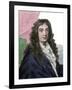 Portrait of Jean Baptiste Lully (1632-1687), French composer-French School-Framed Giclee Print