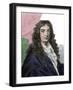 Portrait of Jean Baptiste Lully (1632-1687), French composer-French School-Framed Giclee Print