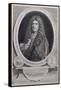 Portrait of Jean Baptiste Lully (1632-87), French Composer and Operatic Director, Engraved by…-Paul Mignard-Framed Stretched Canvas