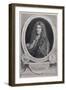 Portrait of Jean Baptiste Lully (1632-87), French Composer and Operatic Director, Engraved by…-Paul Mignard-Framed Giclee Print