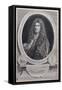 Portrait of Jean Baptiste Lully (1632-87), French Composer and Operatic Director, Engraved by…-Paul Mignard-Framed Stretched Canvas