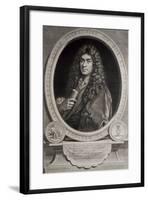 Portrait of Jean-Baptiste Lully-null-Framed Giclee Print