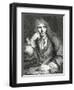 Portrait of Jean-Baptiste Poquelin, known as Moliere,-null-Framed Giclee Print