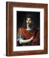 Portrait of Jean-Baptiste Poquelin, known as Moliere-null-Framed Giclee Print